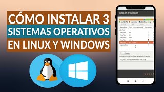 Cómo instalar 3 SISTEMAS OPERATIVOS en una PC LINUX y WINDOWS  Fácil y rápido [upl. by Colburn]