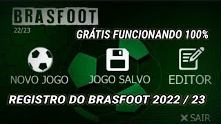 REGISTRO DO BRASFOOT 2022  23 GRÁTIS [upl. by Pelson]