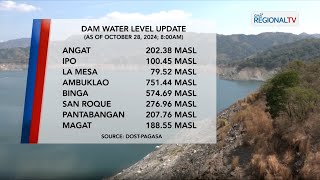 One North Central Luzon Dam Level Update October 28 2024 [upl. by Agretha915]