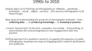 What is Sensory Ethnography by Sarah Pink [upl. by Waller]