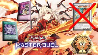 Sky Striker Burns The New Meta To Ashes Master 1 Deck YuGiOh Master Duel [upl. by Graces42]