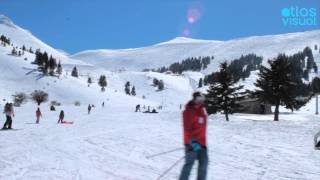 Kalavryta Greece Ski Resort  Peloponnese  AtlasVisual [upl. by Jennette406]