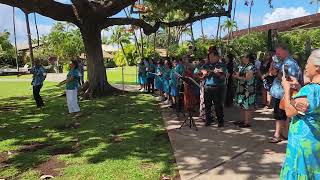 Outrigger Kaanapali Beach Resort Staff  sharing the Aloha Spirit in Lahaina Maui 122023 [upl. by Asilrahc]