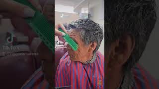 su cortesito de pelo antes de regresarla al Largo [upl. by Grane]