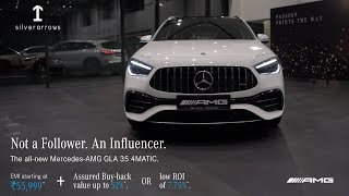 The allnew MercedesAMG GLA35 4MATIC 2022 November2022 benefits [upl. by Magocsi154]