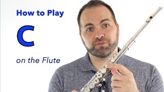 Beginner Flute Lesson 7  How to Play C [upl. by Haimaj782]