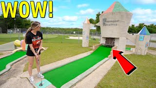 We Found an Awesome Old School Mini Golf Course [upl. by Apur]