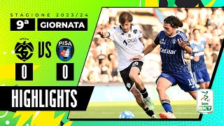 Spezia vs Pisa 00  Pari a reti bianche per Spezia e Pisa  HIGHLIGHTS SERIE BKT 2023  2024 [upl. by Tye]