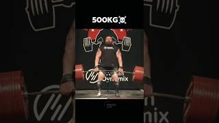 Eddie hall 500kg deadlift ☠️ shorts [upl. by Absalom904]