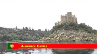 Knights Templar Castle Almourol Portugal [upl. by Aikat]