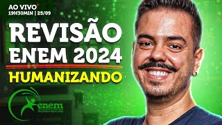 Revisão ENEM Humanizando 2024  Geografia  semana1 [upl. by Neukam526]