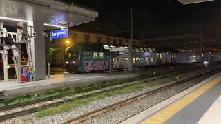 4K CASARALTA E464 Trenord RE Milano Porta Garibaldi  Bergamo Via Treviglio [upl. by Erot]