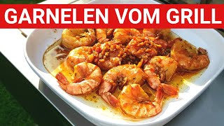 ♨️ GRILLBLITZ Garnelen perfekt vom Grill BBQ Tutorial Black Tiger Prawns Gambas Scampi Shrimps [upl. by Godderd49]