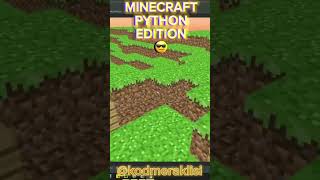 ⛏MINECRAFT PYTHON EDITION v20  shorts keşfet [upl. by Mannes]