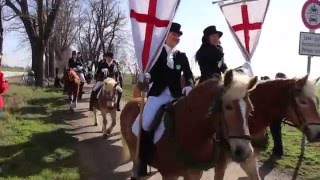 WochenKurier Spreewald  19 Spreewälder Osterreiten 2016 [upl. by Blaise650]