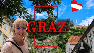 1 TAG in GRAZ  SIGHTSEEN amp HOTSPOTS  Schlossberg mit Rutsche [upl. by Unhsiv32]