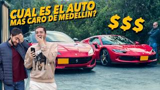 BUSCANDO EL AUTO MAS CARO DE MEDELLIN EN 1 HORA PARTE 2  VIMOS VARIOS EXOTICOS Y MUCHAS TOYOTAS [upl. by Carry]