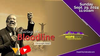 Pastor Marlon Saunders quotSaving The Bloodline Through Youquot 092924 1100am [upl. by Guadalupe]