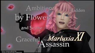 Marluxia ALL CUTSCENES  Kingdom Hearts Series THE MOVIE [upl. by Clayson100]