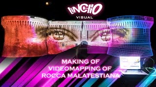 VIDEOMAPPING ROCCA ROVERESCA SENIGALLIA CAPODANNO 201617 [upl. by Aurora]