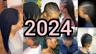 Flawless cornrows braids hairstyles for black women  Braids Hairstyles you will love in 2024 [upl. by Rey633]