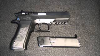 Swiss Arms 941 Jericho 45mm Air Pistol Review [upl. by Naillig135]