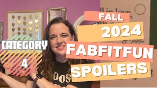 FabFitFun Fall 2024 Customization 4 Full Spoilers [upl. by Joette]