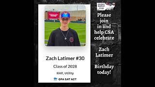 Please join in and help CSA celebrate Zach Latimer Birthday today [upl. by Rex]