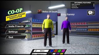 Coop Grocery Store Simulator Early Access pt1 [upl. by Zipporah144]