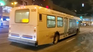 Riding on Winnipeg Transit 656 1995 D40LF on Route 2️⃣1️⃣ Portage Express [upl. by Ynner488]