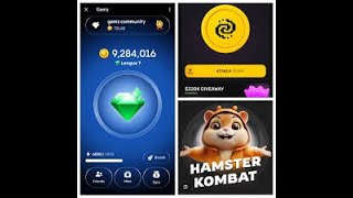 DAILY COMBO DU JOUR  HAMSTER KOMBATGEMZ COINPIXELTAP et Babydoge coin Tap to earn [upl. by Rafiq]