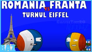 Franta vs Romania  Turnul eiffel  minimemeuri [upl. by Bijan]