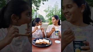 Icecream Bread 🍞 TomampJerry 😋 DiyaIshwarya shorts viralvideo [upl. by Andrei]