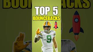 Top 5 BOUNCEBACK Players for 2024 Fantasy Football 👀 [upl. by Zed765]