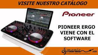 Controlador Pioneer Ergo con Virtual Dj Djmania [upl. by Eikcin]