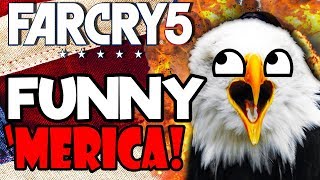 THIS IS AMERICA Hilarious Far Cry 5  Funny Far Cry 5 CoOp Moments Part 3 [upl. by Tilagram740]