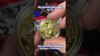 My favorite gold coins Ep 04  The Gold of the Pharaohs 🇦🇹 shorts [upl. by Ettenaj]