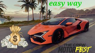 How to Get money fast and easy in THE CREW MOTORFEST [upl. by Etteragram]