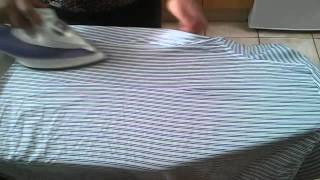 Shirt Ironing  Repassage Chemise [upl. by Ameen]