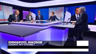 Emmanuel Macron  candidat antisystème [upl. by Anahsor]