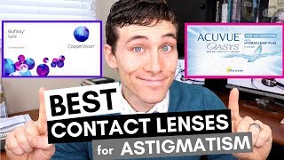 Best Contact Lenses for Astigmatism  Toric Contacts Review [upl. by Meldon]