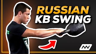 The Russian Kettlebell Swing  Kettlebell Exercise [upl. by Laurice]