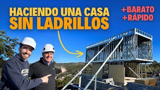 🏗️NUEVA Forma de Construir BARATO y Rápido Casas de Lujo Steel Frame [upl. by Hildegarde]