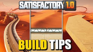 Easy Curves Merging and Essential Build Tips For Satisfactory 1 0 [upl. by Elwina617]