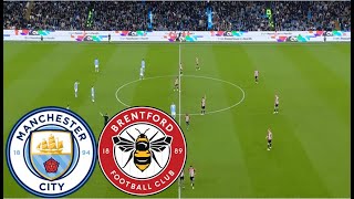 Manchester City 21 Brentford Highlights  Premier League 202425 [upl. by Ryle]