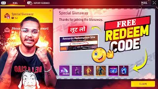 Free Fire Free Rare Items Redeem Code 🥳 [upl. by Ailsun]