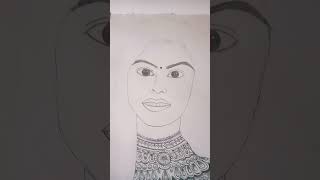 short  Deepika singh Sandhya rathi pencil skech [upl. by Horace]