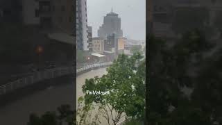 Typhoon Krathon hits Taiwan shorts [upl. by Ailsa]