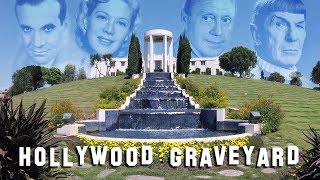 FAMOUS GRAVE TOUR  Hillside 1 Al Jolson Leonard Nimoy etc [upl. by Yxel]