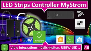 LED Controller MyStrom bester LED RGBW Controller der Welt Genial gut [upl. by Olyhs]